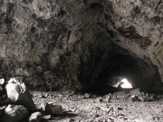 Indian Tunnel Lava Tube at Craters of the Moon National Monument