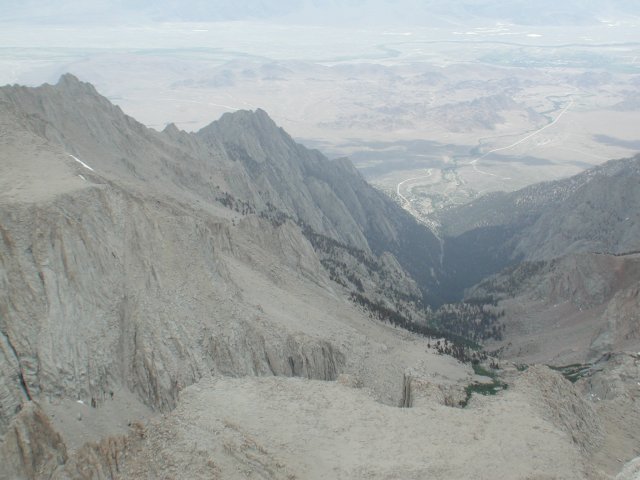 Looking East from Trail Crest