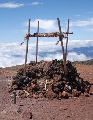Altar at the Summit of Mauna Kea