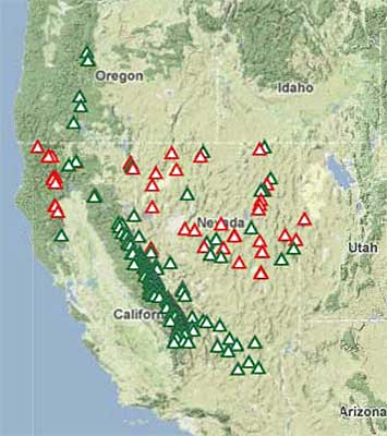 link to live map of WSC Peaks